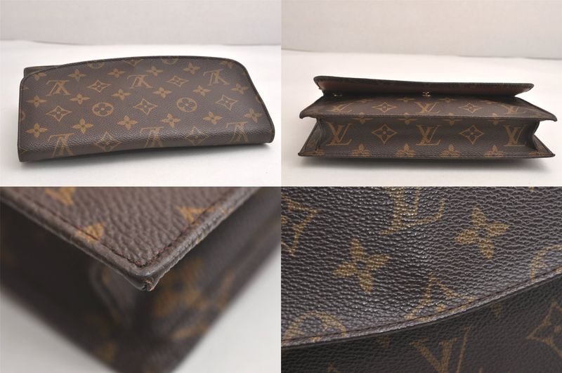 Louis Vuitton Monogram Pochette Mule Clutch Handbag M51940 LV 4263n