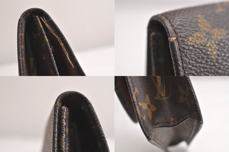 Louis Vuitton Monogram Pochette Mule Clutch Handbag M51940 LV 4263n