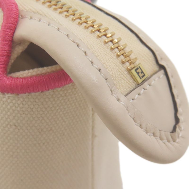 Fendi Mini By-the-way 2-way Handbag Canvas Women