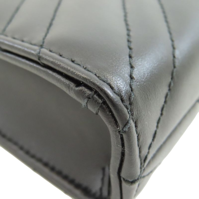 Gucci 699756 GG Marmont 2-way Shoulder Bag Calf Women