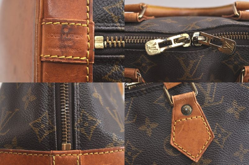 Louis Vuitton Monogram Alma Handbag Wallet M51130 LV 4271n