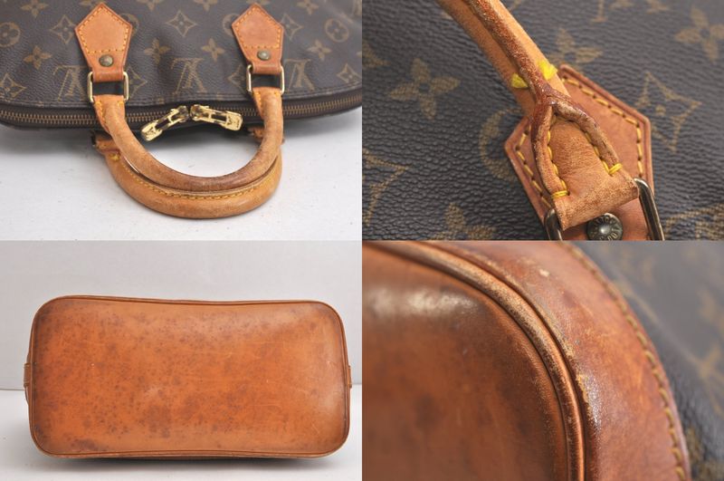 Louis Vuitton Monogram Alma Handbag Wallet M51130 LV 4271n