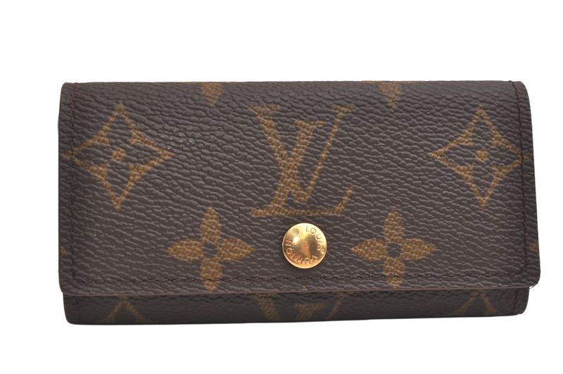Louis Vuitton Monogram Multicles 4 4-strand Hook Key Case M62631 LV 4285n