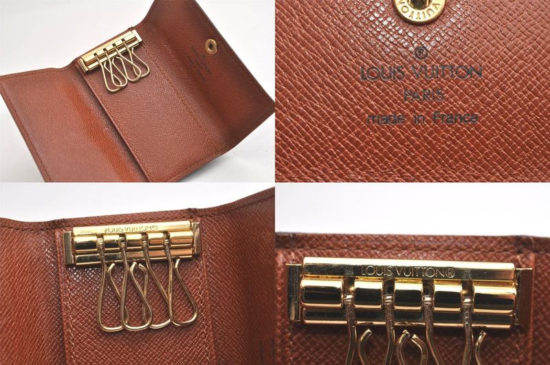 Louis Vuitton Monogram Multicles 4 4-strand Hook Key Case M62631 LV 4285n