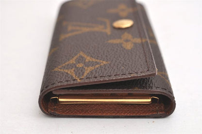 Louis Vuitton Monogram Multicles 4 4-strand Hook Key Case M62631 LV 4285n