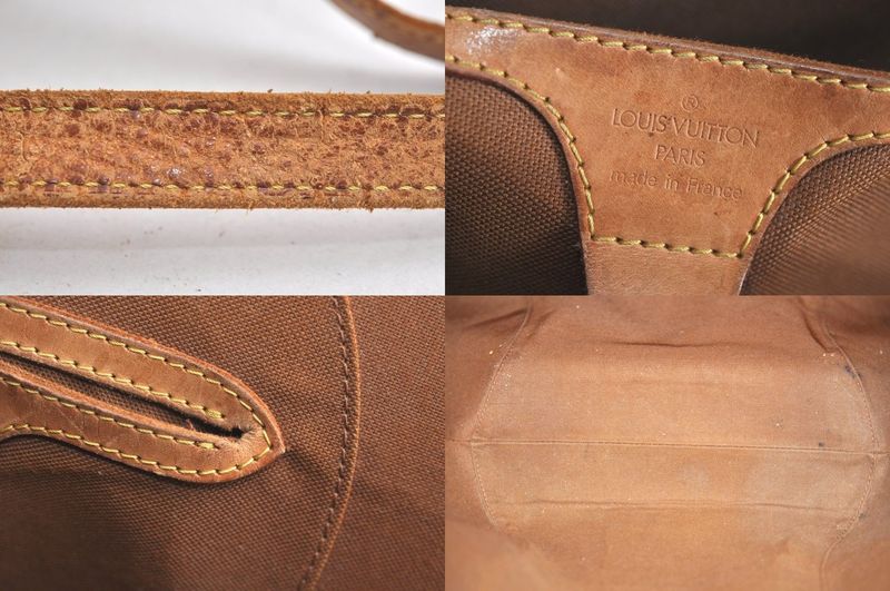 Louis Vuitton Monogram Ellipse Shopping Shoulder Bag M51128 Junk 4288n