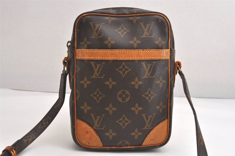 Louis Vuitton Monogram Danube Shoulder Crossbody Bag M45266 LV 4302n