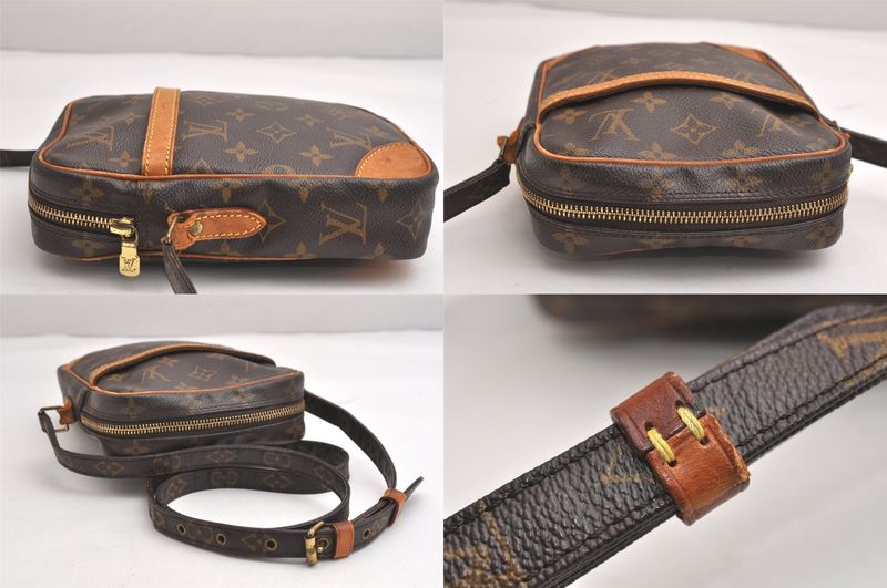 Louis Vuitton Monogram Danube Shoulder Crossbody Bag M45266 LV 4302n