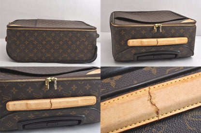 Louis Vuitton Monogram Pegase 45 Travel Suitcase M23293 LV 4329n