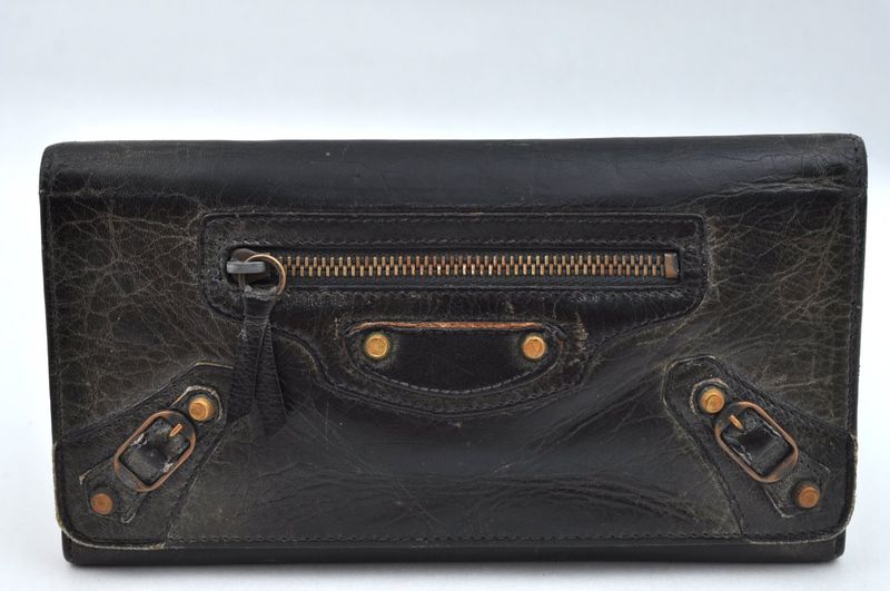 Gucci Celine Barbaries Balenciaga Bottega Veneta Bifold Long Wallet Set Of 4