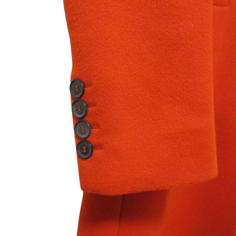 Good Gucci Wool Long Chester Coat 354334 38 Red Ladies Used