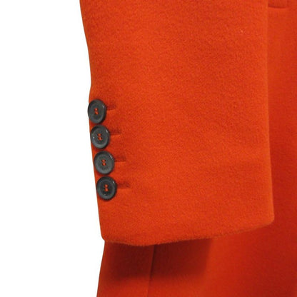 Good Gucci Wool Long Chester Coat 354334 38 Red Ladies Used