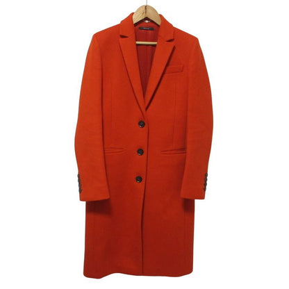 Good Gucci Wool Long Chester Coat 354334 38 Red Ladies Used
