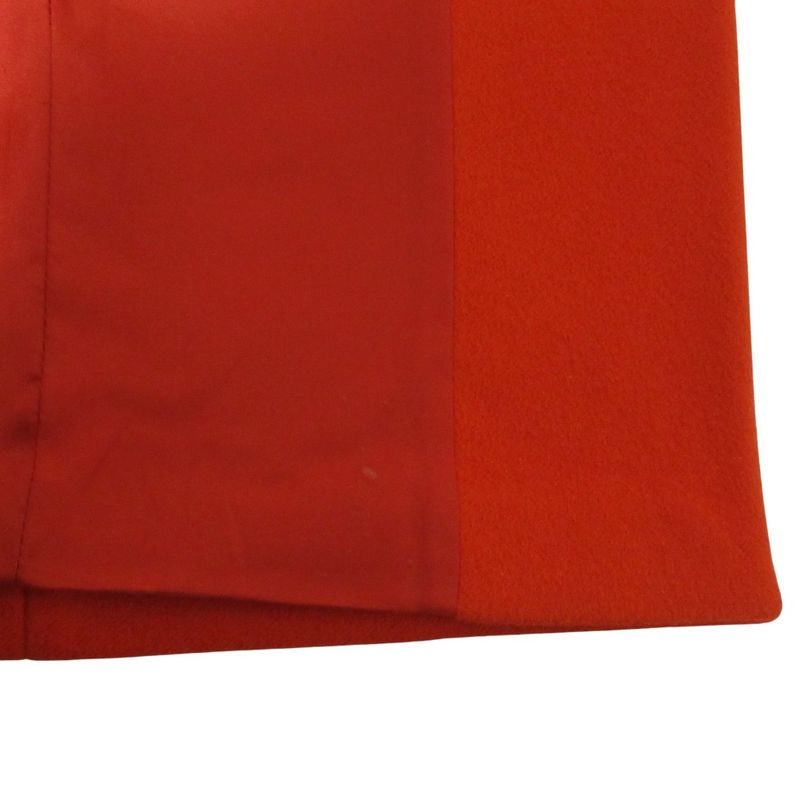 Good Gucci Wool Long Chester Coat 354334 38 Red Ladies Used