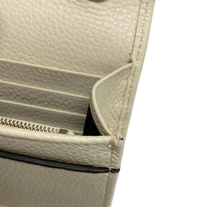Gucci Clutch Bag Soho 598211 Ivory Leather
