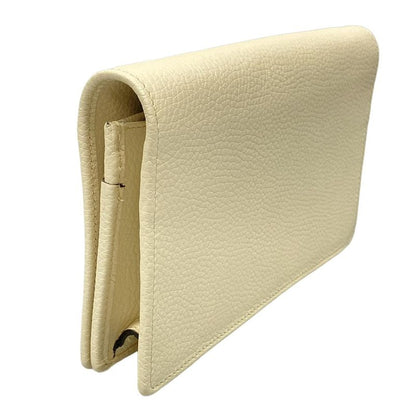 Gucci Clutch Bag Soho 598211 Ivory Leather