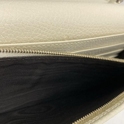 Gucci Clutch Bag Soho 598211 Ivory Leather