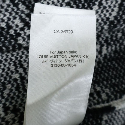 Louis Vuitton 23SS Thistle Jacquard Wool Knit Cardigan Black Rm231 H56 Hon98w