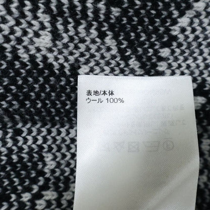 Louis Vuitton 23SS Thistle Jacquard Wool Knit Cardigan Black Rm231 H56 Hon98w