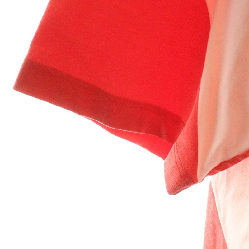 Louis Vuitton 19AW Flag Printed Crewneck Short-sleeved T-shirt Cut And Sewn