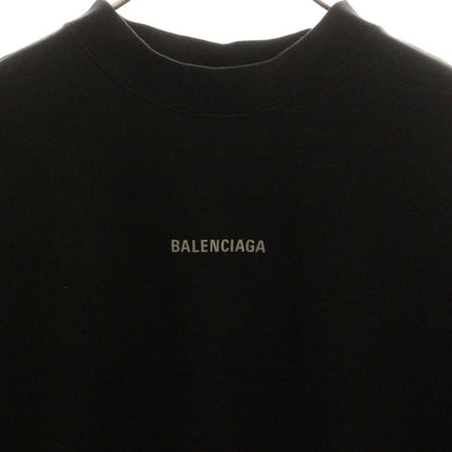 Balenciaga 24SS Reflector Logo Short Sleeve T-shirt Black 764235 Tqvn1
