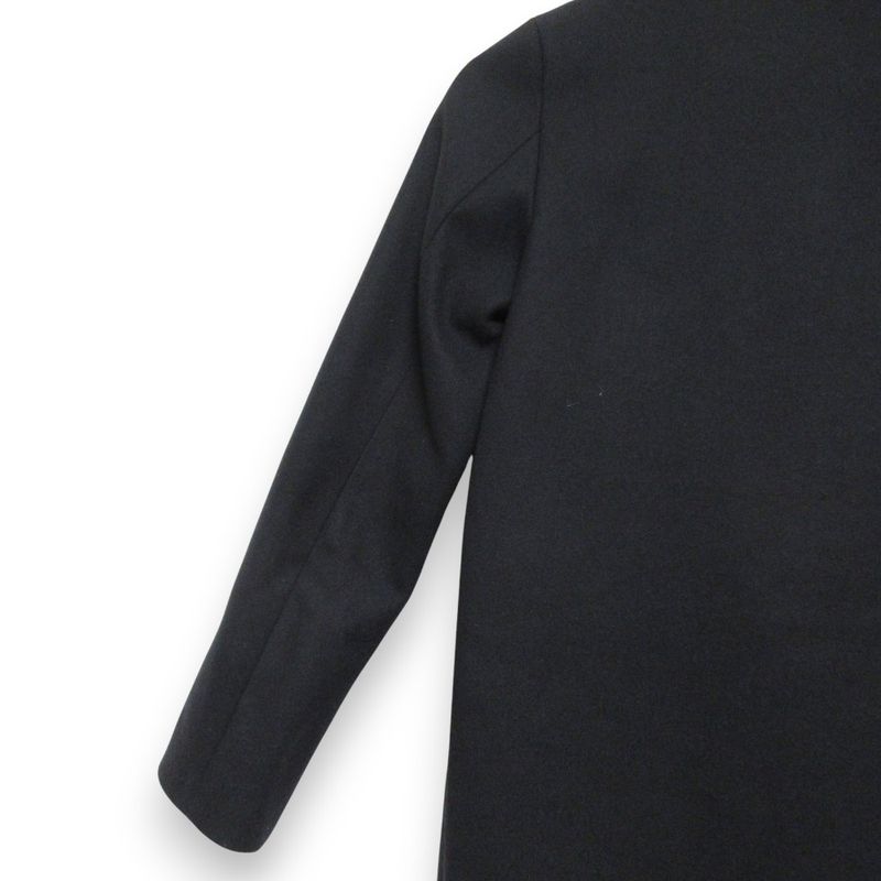Gucci Children Gucci Children GG Button Melton Coat 477728 Size 10 Black Kids