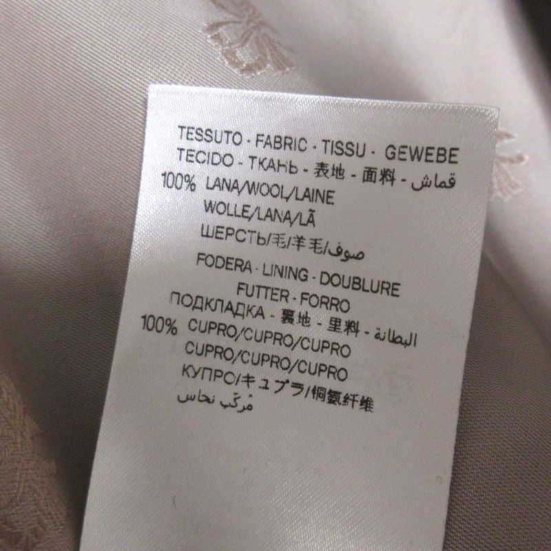 Gucci Children Gucci Children GG Button Melton Coat 477728 Size 10 Black Kids