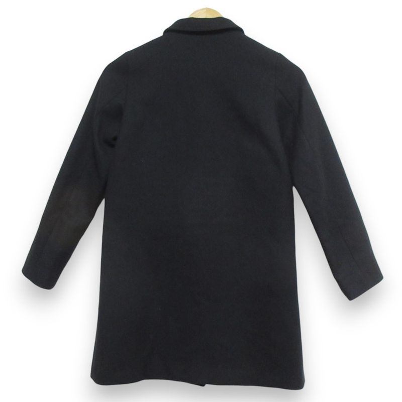 Gucci Children Gucci Children GG Button Melton Coat 477728 Size 10 Black Kids