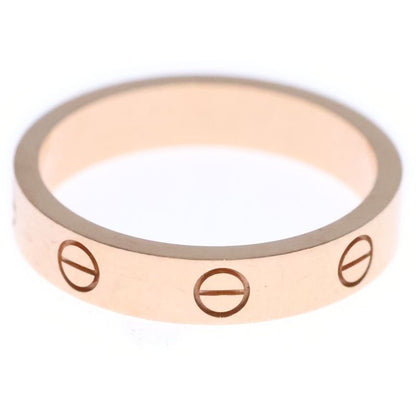 Cartier 18K Love Ring 1 Diamond Ring Gold
