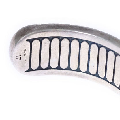 Gucci GG Leaf Motif Bangle Bracelet Silver 551907 J8400 0811