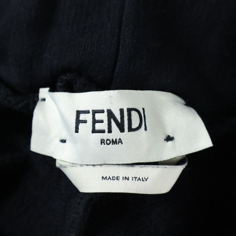 Fendi Monster Bugs Logo Sweatpants Black Ca03993778l