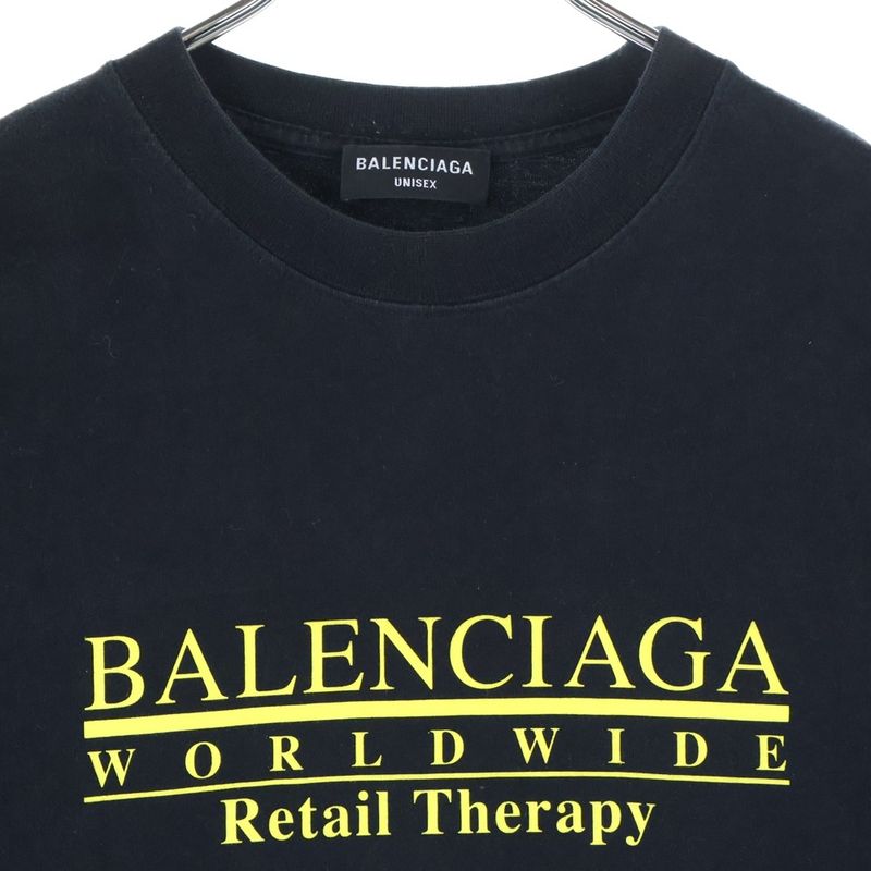 Balenciaga 21AW Worldwide Logo T-shirt 612966 Tlvb1