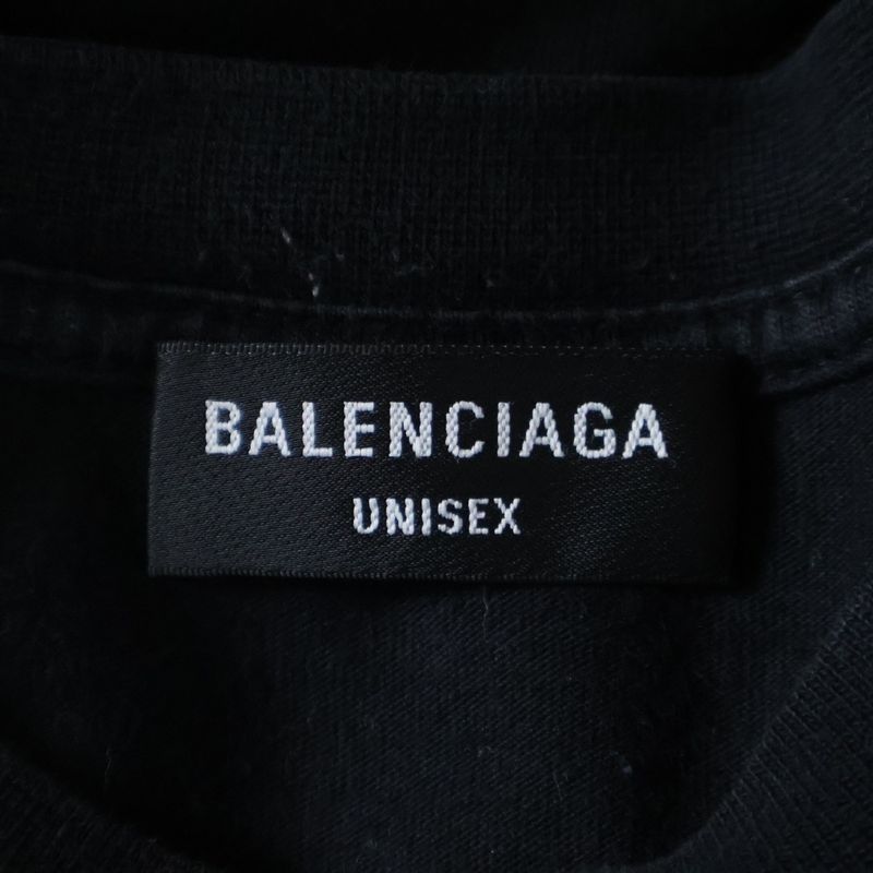 Balenciaga 21AW Worldwide Logo T-shirt 612966 Tlvb1