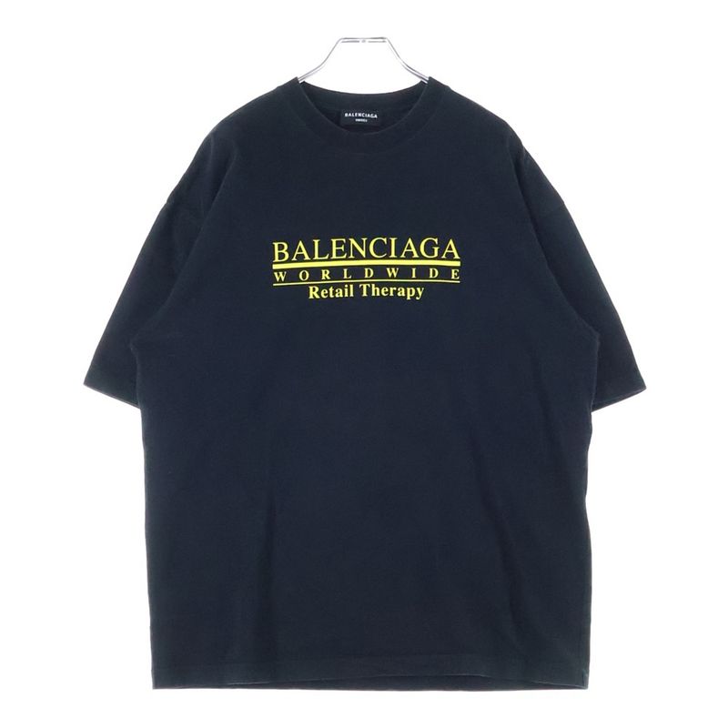 Balenciaga 21AW Worldwide Logo T-shirt 612966 Tlvb1