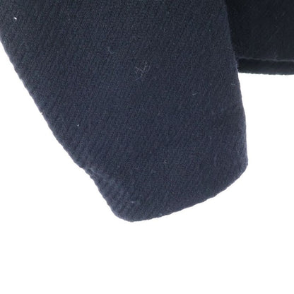 Prada Wool Short Length Snap Button Jacket Women Black