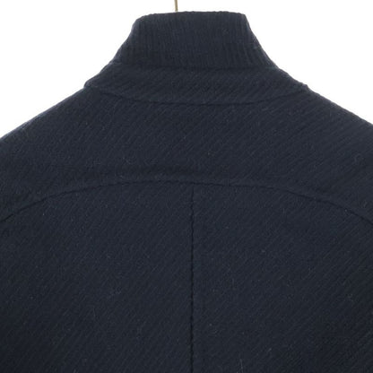 Prada Wool Short Length Snap Button Jacket Women Black