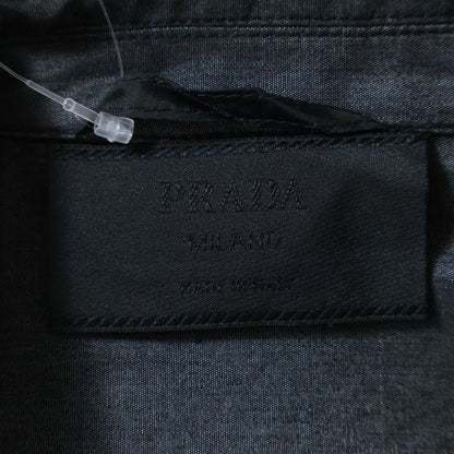 Prada Cotton 3-button Single Tailored Jacket Women's Black