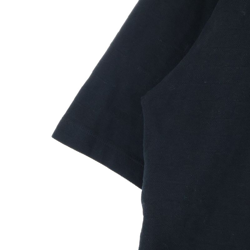 Louis Vuitton 22AW Half Damier Pocket Short Sleeve T-shirt Black Rm222q VHI