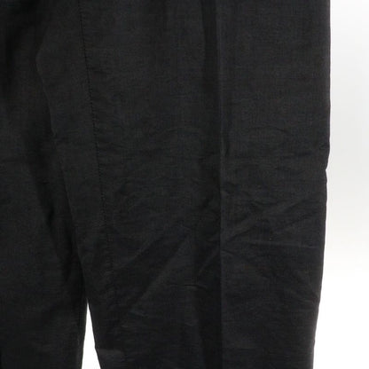 Prada Cotton Straight Slacks Pants Women Black
