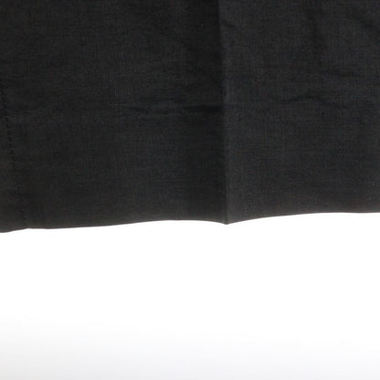 Prada Cotton Straight Slacks Pants Women Black