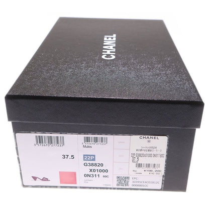 Chanel Matelasse Coco Mark Mules Pink G38820 X0100 0n311