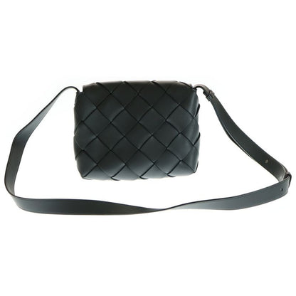 Bottega Veneta Diago Small Intrecciato Leather Crossbody Shoulder Bag Gray