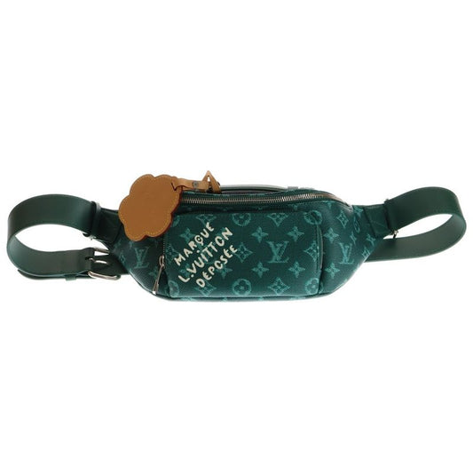 Louis Vuitton Monogram Heritage Rush Bum Bag Leather Body Bag Waist Bag Green