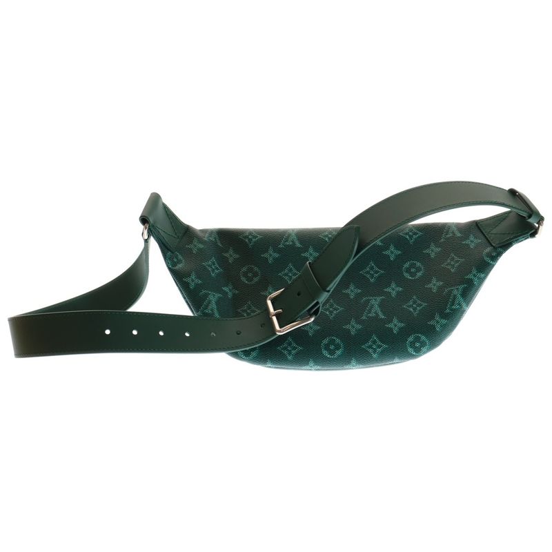 Louis Vuitton Monogram Heritage Rush Bum Bag Leather Body Bag Waist Bag Green