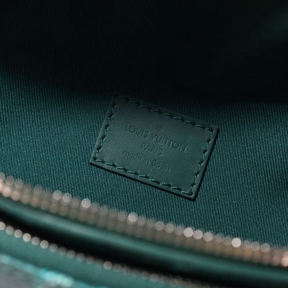 Louis Vuitton Monogram Heritage Rush Bum Bag Leather Body Bag Waist Bag Green