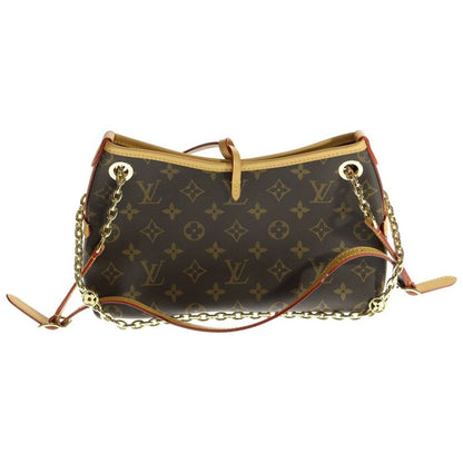 Louis Vuitton Carryall BB M13014 Monogram Shoulder Bag Gold Hardware Brown