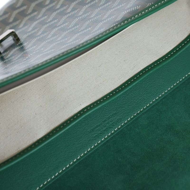 Goyard Coursier Messenger Bag Coursier Herringbone Messenger Bag Leather