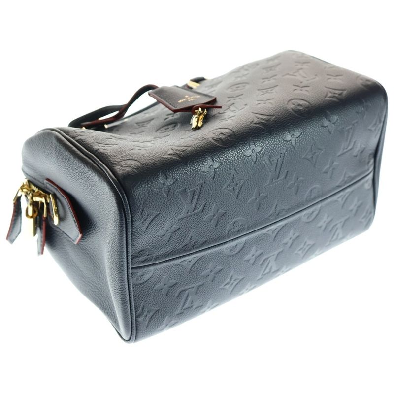 Louis Vuitton M43501 Speedy Bandoliere 25 2way Mini Boston Navy
