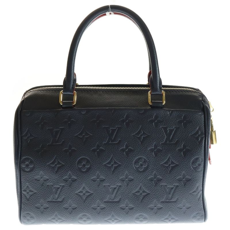 Louis Vuitton M43501 Speedy Bandoliere 25 2way Mini Boston Navy