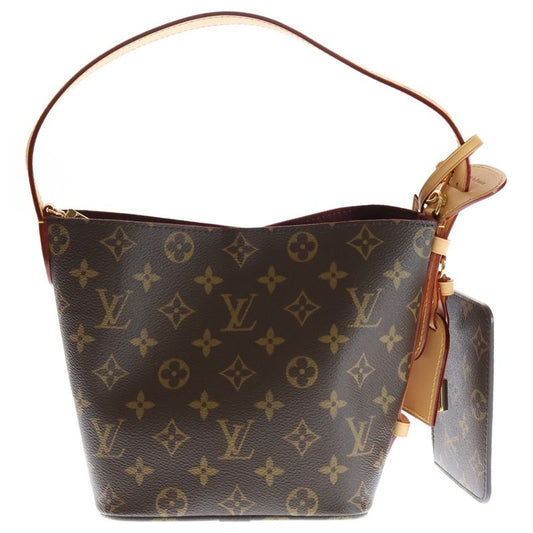 Louis Vuitton ALL IN BB Monogram Leather 2WAY Handbag Shoulder Bag Gold